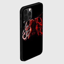 Чехол для iPhone 12 Pro Max Double Deadpool, цвет: 3D-черный — фото 2