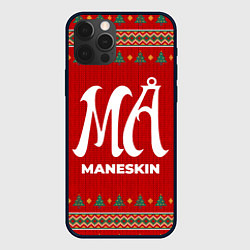 Чехол для iPhone 12 Pro Max Maneskin new year, цвет: 3D-черный