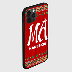 Чехол для iPhone 12 Pro Max Maneskin new year, цвет: 3D-черный — фото 2