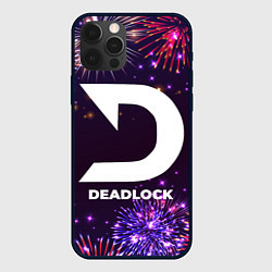 Чехол для iPhone 12 Pro Max Праздничный Deadlock, цвет: 3D-черный