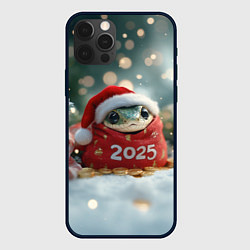 Чехол для iPhone 12 Pro Max Денежная змейка 2025, цвет: 3D-черный