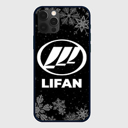 Чехол для iPhone 12 Pro Max Снежный Lifan, цвет: 3D-черный