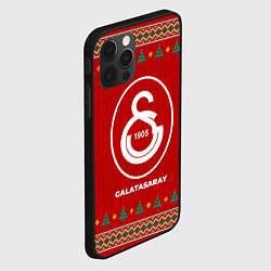 Чехол для iPhone 12 Pro Max Galatasaray new year, цвет: 3D-черный — фото 2