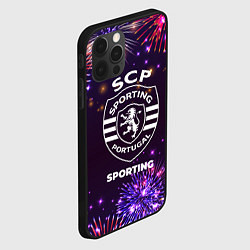 Чехол для iPhone 12 Pro Max Праздничный Sporting, цвет: 3D-черный — фото 2