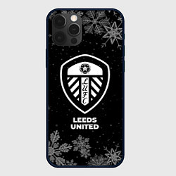 Чехол для iPhone 12 Pro Max Снежный Leeds United, цвет: 3D-черный
