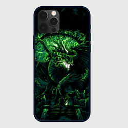 Чехол для iPhone 12 Pro Max Green dragon - Dragon Age, цвет: 3D-черный