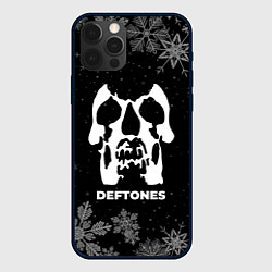 Чехол для iPhone 12 Pro Max Снежный Deftones, цвет: 3D-черный