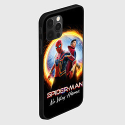 Чехол для iPhone 12 Pro Max Доктор Стрэндж и Человек паук нет пути домой, цвет: 3D-черный — фото 2