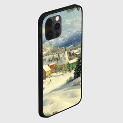 Чехол для iPhone 12 Pro Max Дух рождества, цвет: 3D-черный — фото 2