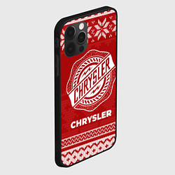 Чехол для iPhone 12 Pro Max Новогодний Chrysler, цвет: 3D-черный — фото 2