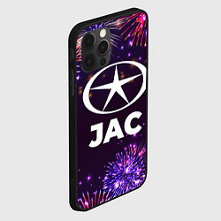 Чехол для iPhone 12 Pro Max Праздничный JAC, цвет: 3D-черный — фото 2