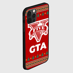 Чехол для iPhone 12 Pro Max GTA new year, цвет: 3D-черный — фото 2