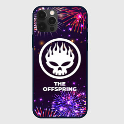 Чехол для iPhone 12 Pro Max Праздничный The Offspring, цвет: 3D-черный