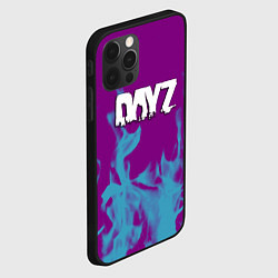 Чехол для iPhone 12 Pro Max Dayz неоновый огонь, цвет: 3D-черный — фото 2