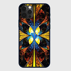 Чехол для iPhone 12 Pro Max Оптические иллюзии текстура, цвет: 3D-черный