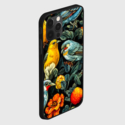 Чехол для iPhone 12 Pro Max Кукушки, цвет: 3D-черный — фото 2