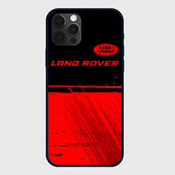 Чехол для iPhone 12 Pro Max Land Rover - red gradient посередине, цвет: 3D-черный