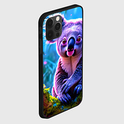Чехол для iPhone 12 Pro Max Коала на дереве, цвет: 3D-черный — фото 2