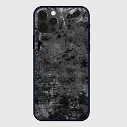 Чехол для iPhone 12 Pro Max Абстракция - grunge mood, цвет: 3D-черный