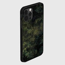 Чехол для iPhone 12 Pro Max Абстракция - in military style, цвет: 3D-черный — фото 2