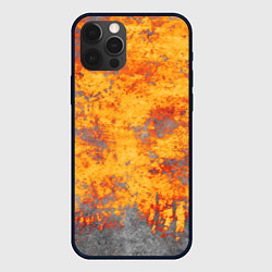 Чехол для iPhone 12 Pro Max Абстракция - fire in autumn, цвет: 3D-черный