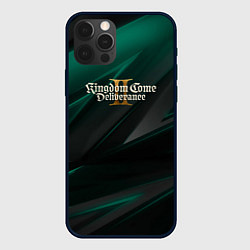 Чехол для iPhone 12 Pro Max Kingdom Come Deliverance 2 green black, цвет: 3D-черный