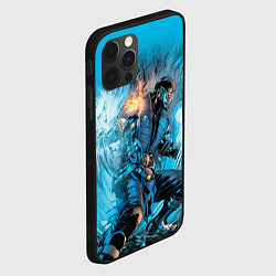 Чехол для iPhone 12 Pro Max Mortal Kombat - Sub-Zero, цвет: 3D-черный — фото 2