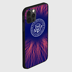 Чехол для iPhone 12 Pro Max Ramones red energy, цвет: 3D-черный — фото 2