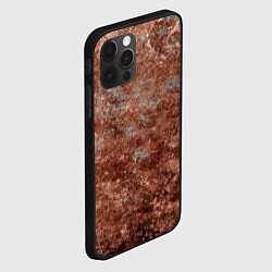 Чехол для iPhone 12 Pro Max Абстракция - caked blood, цвет: 3D-черный — фото 2