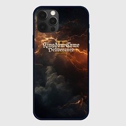 Чехол для iPhone 12 Pro Max Kingdom Come Deliverance 2 dark sky, цвет: 3D-черный
