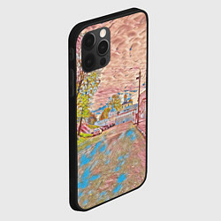 Чехол для iPhone 12 Pro Max Старый город, цвет: 3D-черный — фото 2