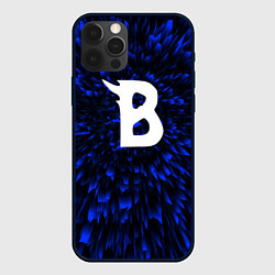 Чехол для iPhone 12 Pro Max Beastars blue energy, цвет: 3D-черный
