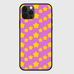 Чехол для iPhone 12 Pro Max Звезды-пряники, цвет: 3D-черный