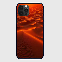 Чехол для iPhone 12 Pro Max Красная жара, цвет: 3D-черный