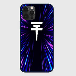 Чехол для iPhone 12 Pro Max Tokio Hotel neon energy, цвет: 3D-черный