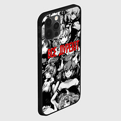 Чехол для iPhone 12 Pro Max Все дуреют с этой Боузетты, цвет: 3D-черный — фото 2