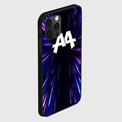 Чехол для iPhone 12 Pro Max Asking Alexandria neon energy, цвет: 3D-черный — фото 2