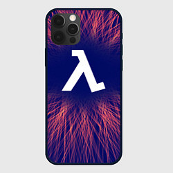 Чехол для iPhone 12 Pro Max Half-Life red energy, цвет: 3D-черный
