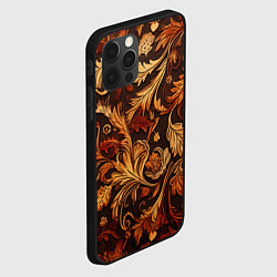 Чехол для iPhone 12 Pro Max Старый ковер текстура, цвет: 3D-черный — фото 2