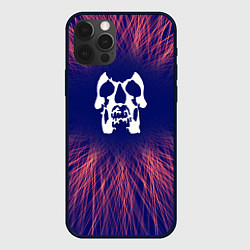 Чехол для iPhone 12 Pro Max Deftones red energy, цвет: 3D-черный