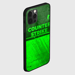 Чехол для iPhone 12 Pro Max Counter Strike - green gradient посередине, цвет: 3D-черный — фото 2