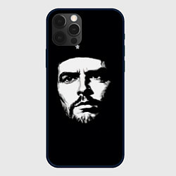 Чехол для iPhone 12 Pro Max Че Гевара тёмный фон, цвет: 3D-черный