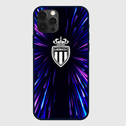 Чехол для iPhone 12 Pro Max Monaco neon energy, цвет: 3D-черный