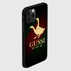 Чехол для iPhone 12 Pro Max Гуси га-га-га, цвет: 3D-черный — фото 2
