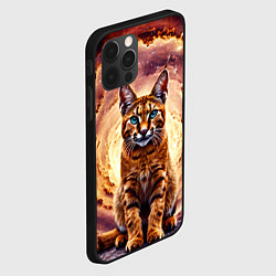 Чехол для iPhone 12 Pro Max Каракет в космосе, цвет: 3D-черный — фото 2