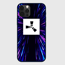 Чехол для iPhone 12 Pro Max Rust neon energy, цвет: 3D-черный