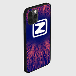Чехол для iPhone 12 Pro Max Zotye red energy, цвет: 3D-черный — фото 2