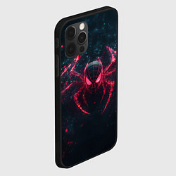 Чехол для iPhone 12 Pro Max Спайдер-мэн с лапами паука, цвет: 3D-черный — фото 2
