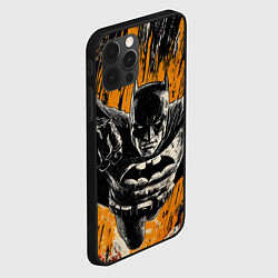Чехол для iPhone 12 Pro Max Бэтмен супергерой, цвет: 3D-черный — фото 2