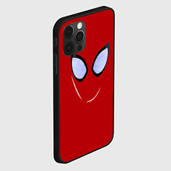 Чехол для iPhone 12 Pro Max Человек паук глаза питера, цвет: 3D-черный — фото 2